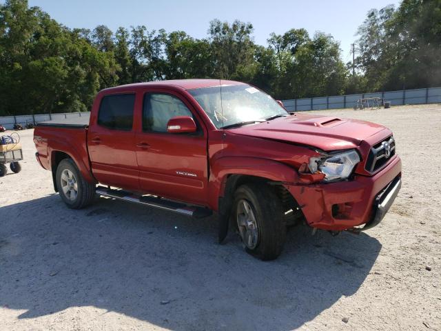 5TFJU4GN2FX090141 - 2015 TOYOTA TACOMA DOUBLE CAB PRERUNNER RED photo 4
