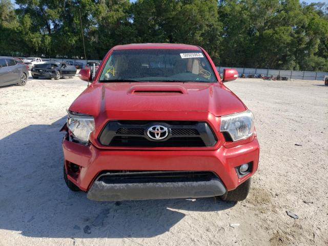 5TFJU4GN2FX090141 - 2015 TOYOTA TACOMA DOUBLE CAB PRERUNNER RED photo 5