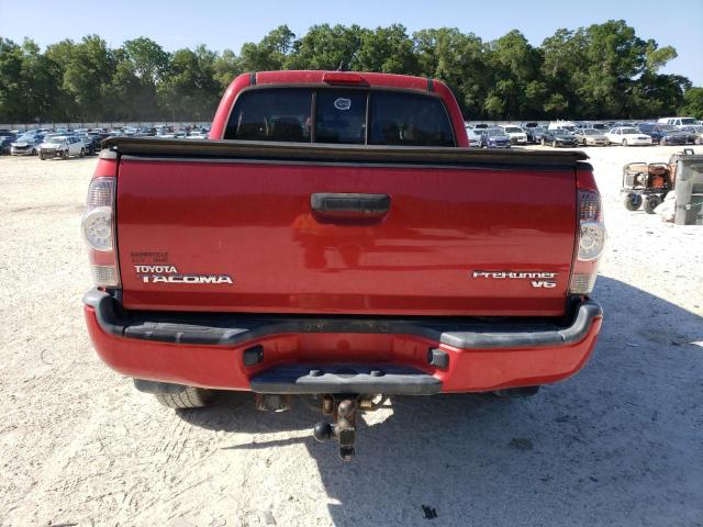 5TFJU4GN2FX090141 - 2015 TOYOTA TACOMA DOUBLE CAB PRERUNNER RED photo 6