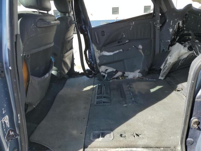 5FNRL387X6B127432 - 2006 HONDA ODYSSEY EXL BLUE photo 11