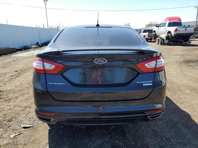 3FA6P0K90ER189540 - 2014 FORD FUSION TITANIUM BLACK photo 6