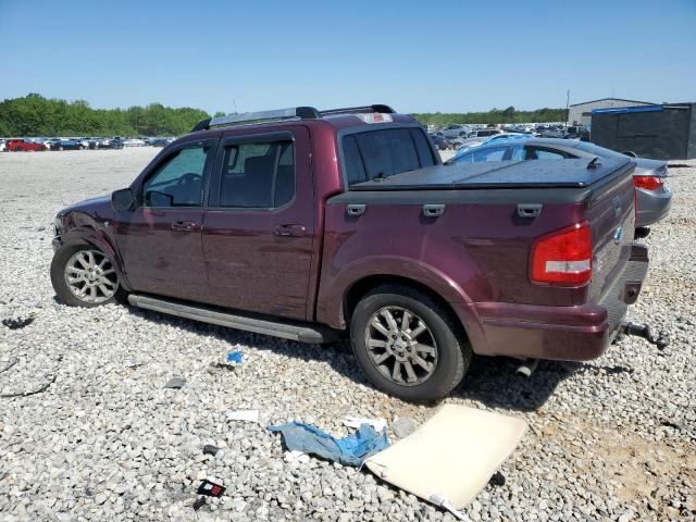 1FMEU53868UA98959 - 2008 FORD EXPLORER S LIMITED BURGUNDY photo 2