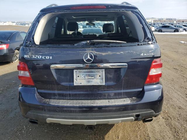4JGBB22E68A412318 - 2008 MERCEDES-BENZ ML 320 CDI BLUE photo 6