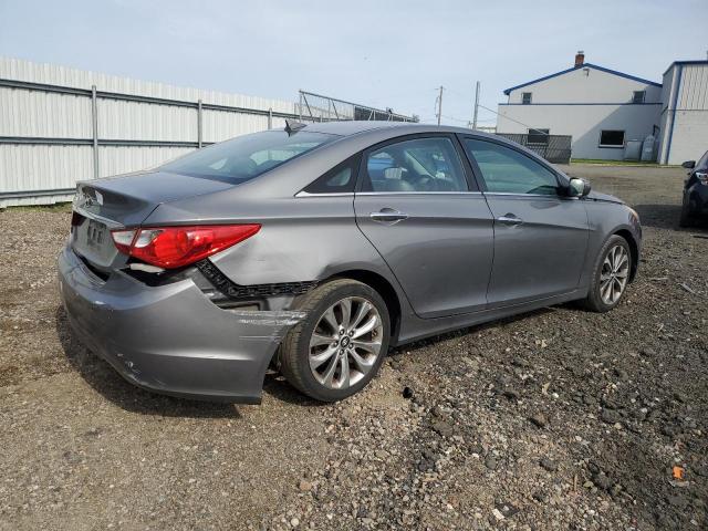 5NPEC4ACXDH733260 - 2013 HYUNDAI SONATA SE GRAY photo 3