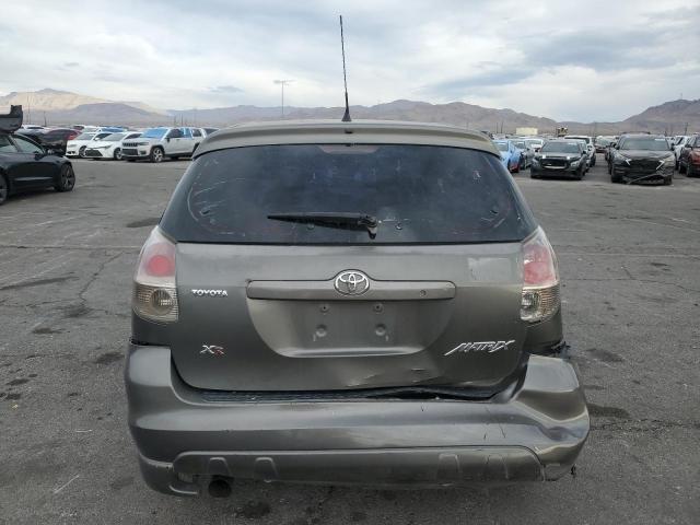2T1KR30E28C706853 - 2008 TOYOTA COROLLA MA XR GRAY photo 6