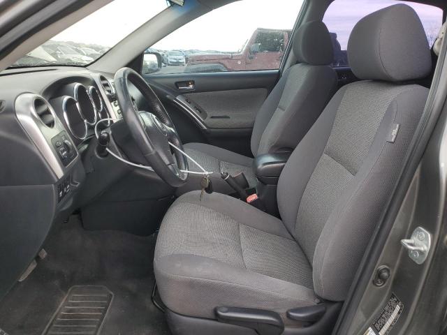 2T1KR30E28C706853 - 2008 TOYOTA COROLLA MA XR GRAY photo 7