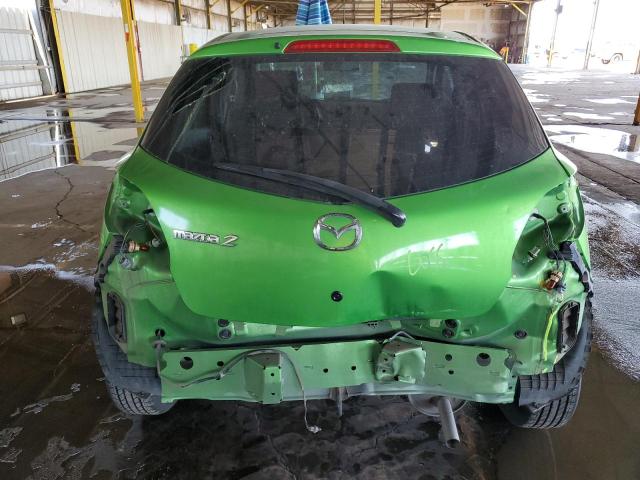 JM1DE1KZXD0164530 - 2013 MAZDA MAZDA2 GREEN photo 6