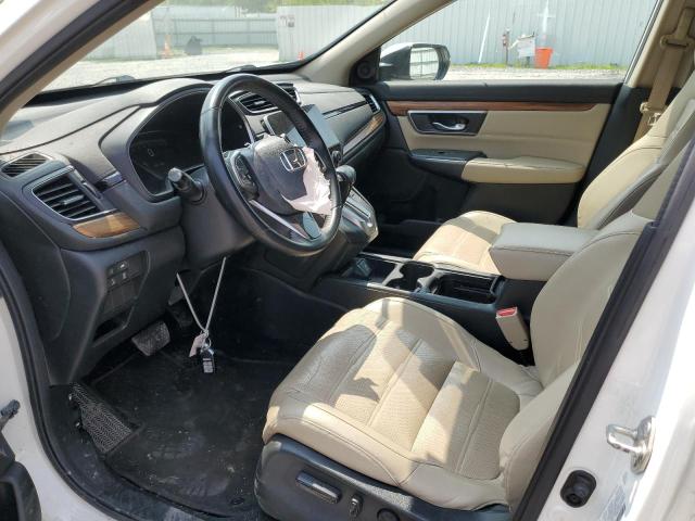 5J6RW2H87HL054993 - 2017 HONDA CR-V EXL WHITE photo 7