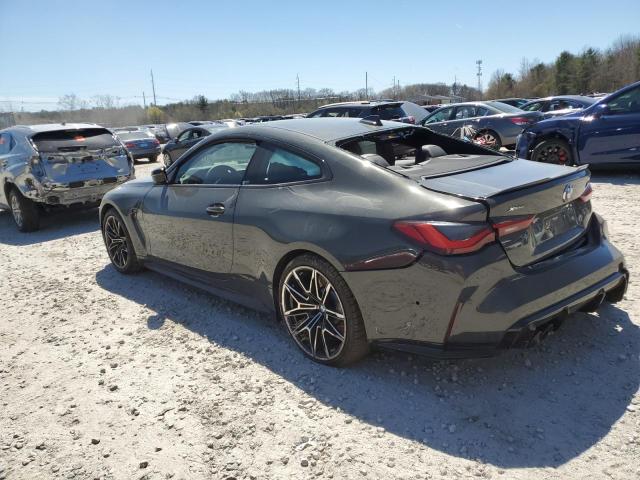 WBS43AZ02PCM29465 - 2023 BMW M4 COMPETITION GRAY photo 2