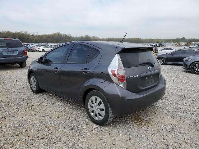 JTDKDTB38D1542405 - 2013 TOYOTA PRIUS C GRAY photo 2