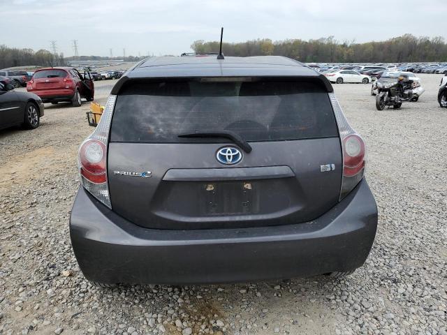 JTDKDTB38D1542405 - 2013 TOYOTA PRIUS C GRAY photo 6