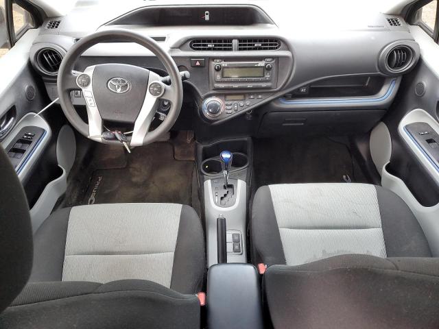JTDKDTB38D1542405 - 2013 TOYOTA PRIUS C GRAY photo 8