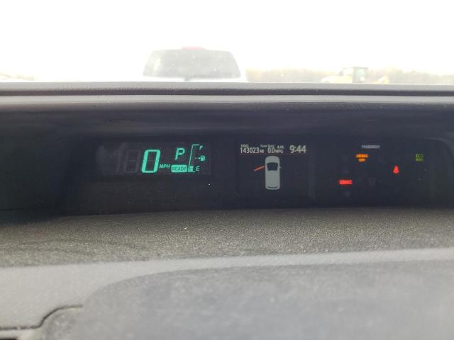 JTDKDTB38D1542405 - 2013 TOYOTA PRIUS C GRAY photo 9