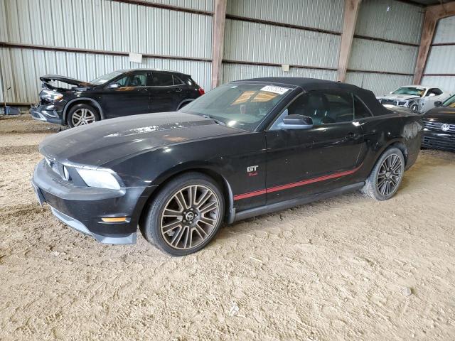 1ZVBP8FH2A5127172 - 2010 FORD MUSTANG GT BLACK photo 1