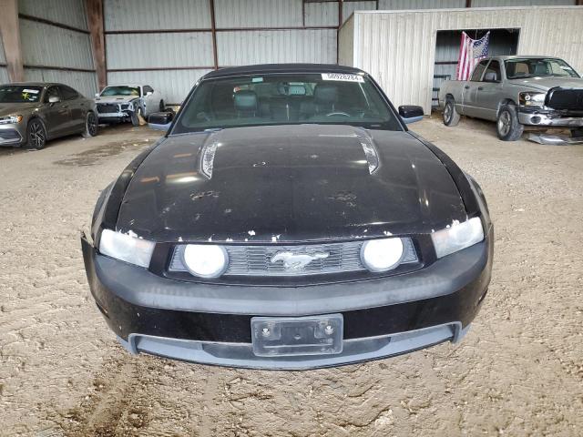 1ZVBP8FH2A5127172 - 2010 FORD MUSTANG GT BLACK photo 5