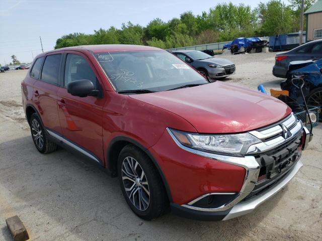 JA4AD2A30HZ066627 - 2017 MITSUBISHI OUTLANDER ES RED photo 4