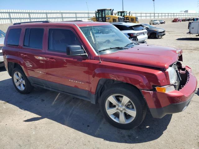 1C4NJRBB3FD215475 - 2015 JEEP PATRIOT SPORT MAROON photo 4