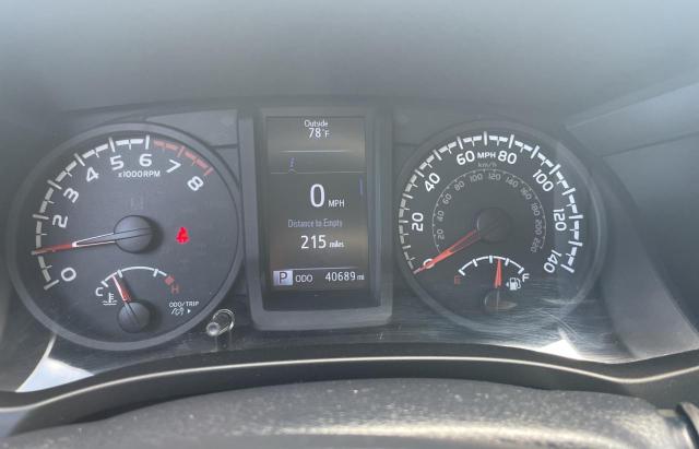 3TMCZ5ANXKM275840 - 2019 TOYOTA TACOMA DOUBLE CAB Күміс фото 8
