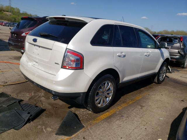 2FMDK38C19BA55706 - 2009 FORD EDGE SEL WHITE photo 3