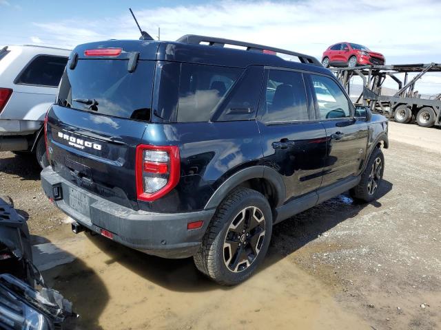 3FMCR9C67NRD25299 - 2022 FORD BRONCO SPO OUTER BANKS BLUE photo 3