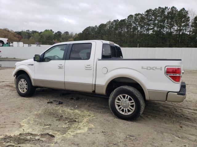 1FTFW1EV6AFB04087 - 2010 FORD F150 SUPERCREW WHITE photo 2