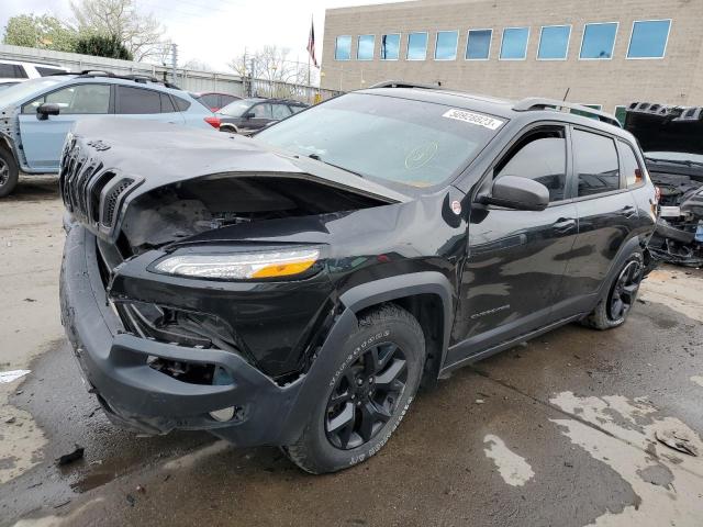 1C4PJMBS5GW226463 - 2016 JEEP CHEROKEE TRAILHAWK BLACK photo 1