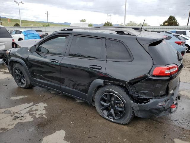 1C4PJMBS5GW226463 - 2016 JEEP CHEROKEE TRAILHAWK BLACK photo 2