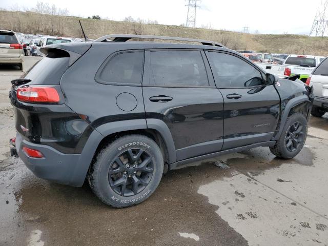 1C4PJMBS5GW226463 - 2016 JEEP CHEROKEE TRAILHAWK BLACK photo 3