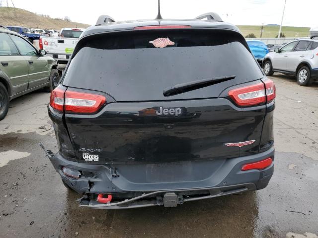 1C4PJMBS5GW226463 - 2016 JEEP CHEROKEE TRAILHAWK BLACK photo 6