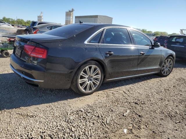 WAUR2AFD4DN018735 - 2013 AUDI A8 L QUATTRO BLACK photo 3