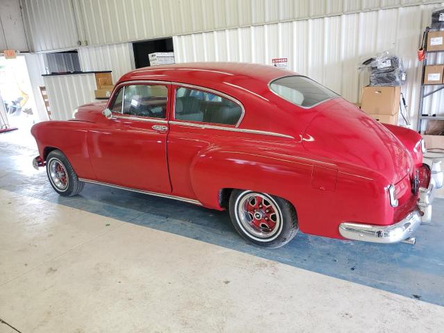 8KKI31206 - 1952 CHEVROLET FLEETLINE RED photo 2