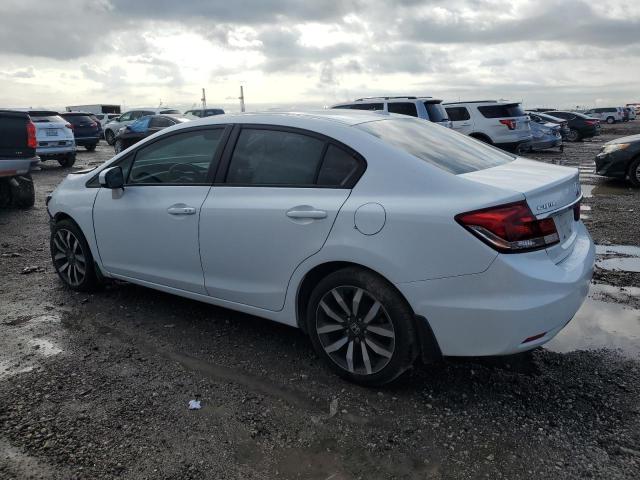 19XFB2F99EE002107 - 2014 HONDA CIVIC EXL WHITE photo 2