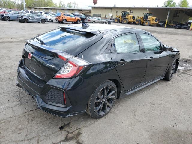 SHHFK7H48JU402208 - 2018 HONDA CIVIC SPORT 黑色 照片 3