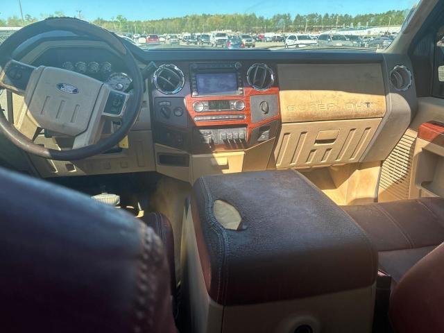 1FTSW21R99EA40688 - 2009 FORD F250 SUPER DUTY BURGUNDY photo 9