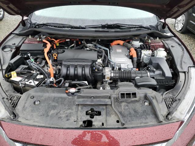 JHMZC5F30KC003610 - 2019 HONDA CLARITY TOURING BURGUNDY photo 11