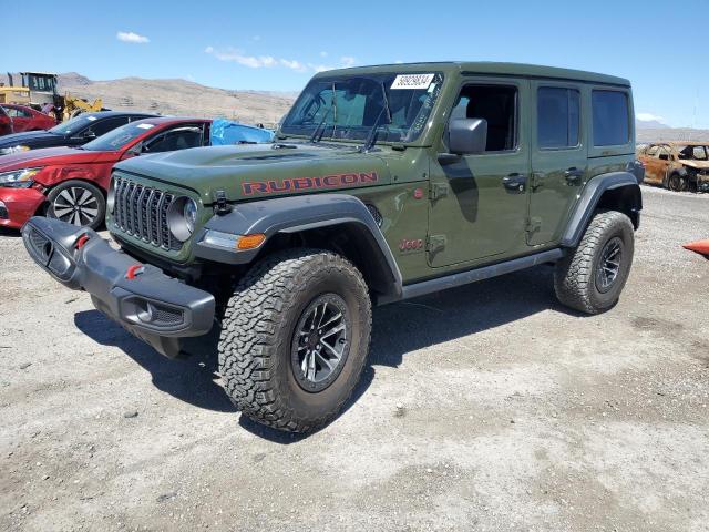 1C4RJXFN3RW104475 - 2024 JEEP WRANGLER RUBICON GREEN photo 1