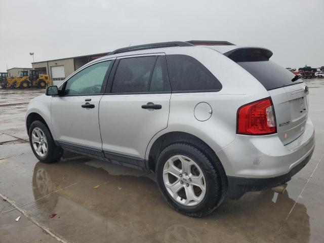 2FMDK4GC1EBA23355 - 2014 FORD EDGE SE SILVER photo 2