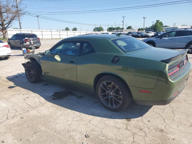 2C3CDZFJ7PH610820 - 2023 DODGE CHALLENGER R/T SCAT PACK GREEN photo 2