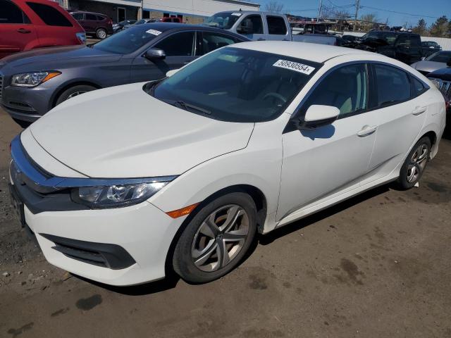 19XFC2F58HE215919 - 2017 HONDA CIVIC LX WHITE photo 1