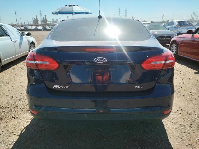 1FADP3H24HL319535 - 2017 FORD FOCUS SEL BLUE photo 6