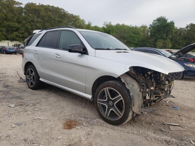 4JGDA5HB9HA958962 - 2017 MERCEDES-BENZ GLE 350 4MATIC SILVER photo 4