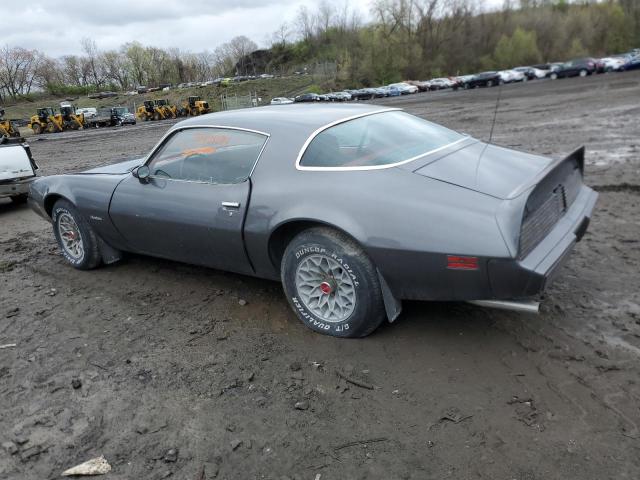 1G2AS87A4BN117926 - 1981 PONTIAC FIREBIRD GRAY photo 2