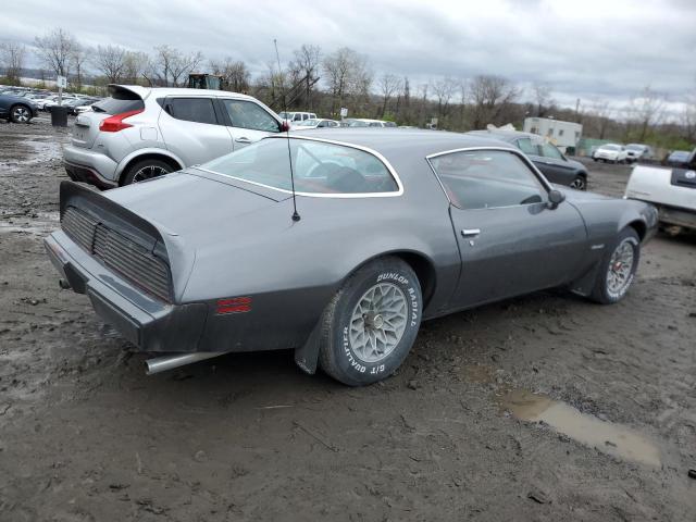 1G2AS87A4BN117926 - 1981 PONTIAC FIREBIRD GRAY photo 3