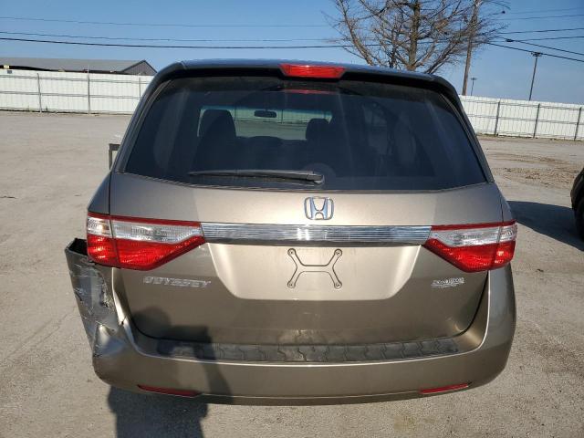 5FNRL5H4XBB052940 - 2011 HONDA ODYSSEY EX TAN photo 6