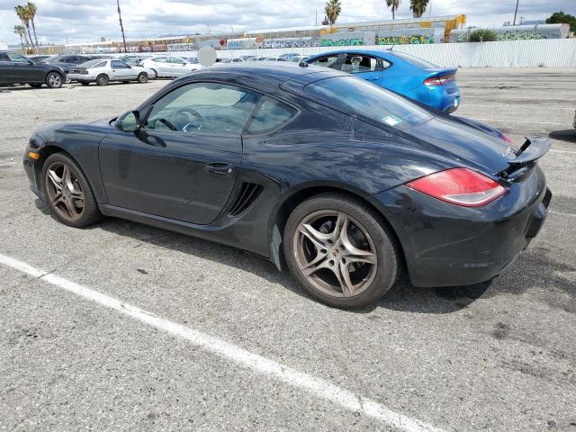 WP0AA2A81CS760254 - 2012 PORSCHE CAYMAN BLACK photo 2