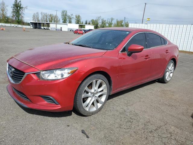 JM1GJ1V54F1210271 - 2015 MAZDA 6 TOURING RED photo 1