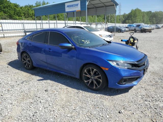 2HGFC2F84MH505102 - 2021 HONDA CIVIC SPORT 蓝色 照片 4