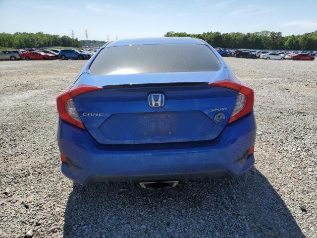 2HGFC2F84MH505102 - 2021 HONDA CIVIC SPORT 蓝色 照片 6