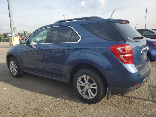 2GNFLFEK5H6220744 - 2017 CHEVROLET EQUINOX LT BLUE photo 2