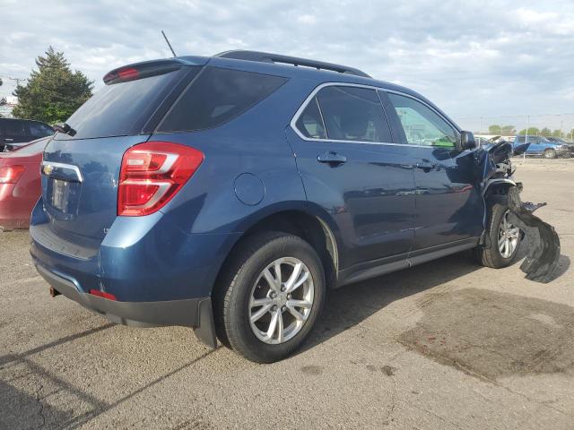 2GNFLFEK5H6220744 - 2017 CHEVROLET EQUINOX LT BLUE photo 3